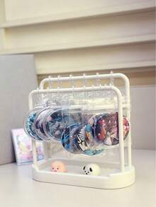 4 cái/1 cái Kệ trưng bày để bàn nhiều tầng, giá lưu trữ phong cách tối giản, phù hợp để sưu tập mô hình và trang sức, kệ trang trí, dùng cho bàn trang điểm, phòng ngủ, văn phòng, mọi mùa, phù hợp cho người sưu tầm - Nhiều kiểu dáng - Xem 9