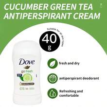 Dove 1 瓶 40g 綠色止汗膏 長效汗味控制 溫和腋下固體除臭膏 適用日常通勤旅行 腋下肌膚護理 - 綠色 - 查看 6