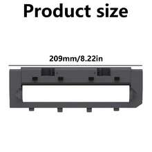 2 Packs Main Brush Cover For Saros 20, Saros 10R, Saros 10, Qrevo Curv, Qrevo Edge, Qrevo S5V, QX Revo Arc, Qrevo Curv 5A1 Robot Vacuum Cleaner, Durable, Precision Fit, Easy To Replace , Robotic Vacuum Cleaners Accessories - Saros 10 Cover Black - View 2