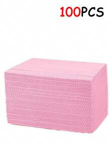 200/125/100/50/10 peças Tapetes Descartáveis para Mesa de Unhas, Inclui Almofadas de Limpeza para Tatuagem e Bordado, Papel de Toalha de Mesa para Pestanas com Filme Composto, Papel Multifuncional para Ferramentas de Beleza, Fácil de Utilizar - Multicolorido - Ver 9