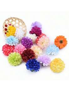 1/10/30/500pcs Artificial Hydrangea Ball, DIY Material, Party Decoration, Wedding, Home, Restaurant, Bedroom, Wedding Decor, Spring Decor, Window Decor, Vase Decor, Outdoor Garden, Valentine's Day Decor, New Year Decor - Random Color Mixing - View 5