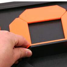2-Player Substitution Board Double-Sided Display Football Basketball Volleyball Substitution Board Referee Exclusive - Multicolor - View 5
