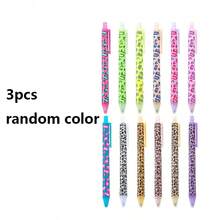 6 buah Pulpen Motif Leopard Warna Acak, Ujung Halus 1.0mm, Pulpen Tulis Halus untuk Wanita, Alat Tulis untuk Rumah dan Kantor, Pulpen Natal, Pulpen Guru, Desain Modis, Pegangan Nyaman - Beraneka warna - View 11
