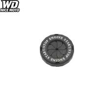 WD NICE MOTO 夏季摩托車與電動車門鎖一鍵啟動旋鈕裝飾，通用汽車點火環保護套 - A - 查看 6