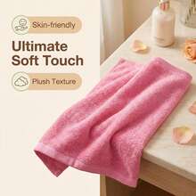 Washcloths Towels Set 6/12/24 Pack, Highly Absorbent And Soft Feel Microfiber Face Cloths, Multi-Purpose Wash Cloths & Hand Towels For Bathroom, Hotel, Spa, And Gym, 11.5x11.5 Inch, Multicolor - Pink - View 3