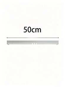 Sapu Pel Multifungsi Anti Lengket Silikon + Paduan Aluminium 2-in-1, Gagang Teleskopik yang Dapat Diatur, Cocok untuk Membersihkan Lantai, Kaca, Kamar Mandi, dan Dapur. - Tiang teleskopik biru muda [silikon 50cm] - View 7