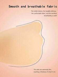 1 pieza Almohadillas adhesivas para el pecho sin tirantes con cordón ajustable - Multicolor - Ver 6