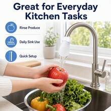 100pcs + 10pcs High Density Non-Woven Fabric Faucet Filter Bags, Anti-Splash Faucet Covers, Remove Scale Rust Sediment, Universal Replacement Kits For Kitchen And Bathroom Faucets, 50pcs + 5pcs Fixing Straps - View 7