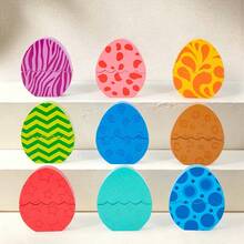 Enlightenment Digital Children's Color Dragon Egg Matching Game Color Recognition Shape Matching Puzzle Number Enlightenment Matching Focus Parent-Child Interactive Board Game Early Education Toy Educational Kindergarten Toy - Multicolor - View 6