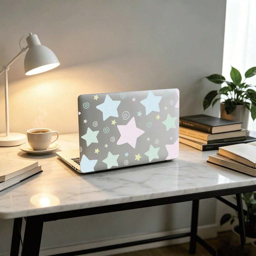 2件裝半透明磨砂全覆蓋MacBook保護殼,超薄硬塑防指紋筆電保護殼,相容13 Neo/13.3 Air/13.3 Pro/13.6 Air/14.2 Pro/15 Air/16.2 Pro - 查看 1