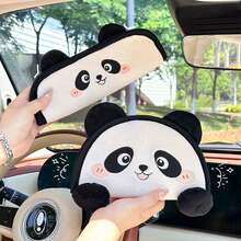 Car Seat Belt Shoulder Pad, Cartoon Embroidery Design, Comfortable Accessory For Drivers And Passengers All Season, Durable Seat Belt Accessory, New Shoulder Pad, Suitable For Most Car Models, Car Interior Accessory - A - View 5