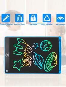 Pizarron Magico Con Pluma Pinta A Multicolor Lcd 8.5 - Unitalla - Ver 9
