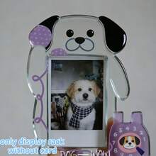 Cute Cartoon Pet Acrylic Photo Card Display Stand, Suitable For Teenage Girls Idol Card Collection Desktop Room Decoration - A - View 13