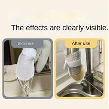 100pcs + 10pcs High Density Non-Woven Fabric Faucet Filter Bags, Anti-Splash Faucet Covers, Remove Scale Rust Sediment, Universal Replacement Kits For Kitchen And Bathroom Faucets, 50pcs + 5pcs Fixing Straps - View 8