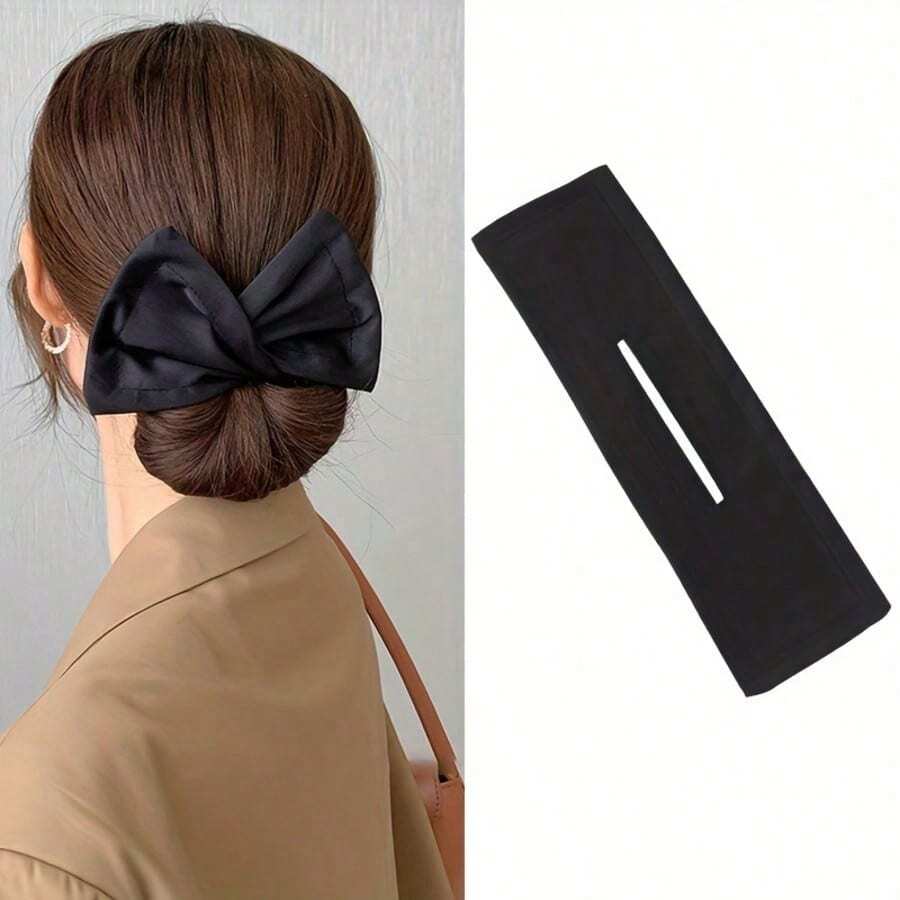 1 buah Roller Pelurus Rambut Berputar, Ikat Rambut Putar, Ikat Rambut Cepat - MultiWarna - View 1