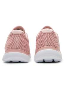 Skechers Women's Casual Slip-On Walking Shoes, Soft Sole Comfortable Shock-Absorbing Sports Shoes For Daily Wear And Leisure, 12985-ROS - Rose Red - View 9
