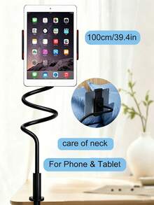 Soporte giratorio de 360° para teléfono/tableta | Soporte multifuncional de escritorio y mesita de noche manos libres | Protege el cuello, conveniente para ver series - Multicolor - Ver 14