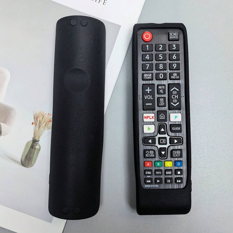 Remote Control Silicone Protective Cover Compatible With BN59-01315A BN59-01301A/BN59-01315A/BN59-01199F Models, - SXT-bB - View 1