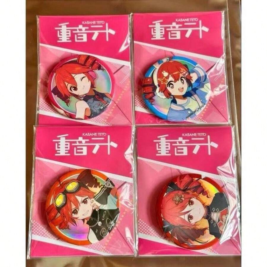 動漫女性角色 58mm 徽章,虛擬偶像高畫質印刷 2D 漫畫風格壓克力立牌,創意桌面裝飾擺件,精緻收藏展示工藝品,可拆卸主角立牌 + 高級可連接底座,易於組裝,既是個性化裝飾品也是收藏與送禮的絕佳選擇 - 彩色 - 查看 1