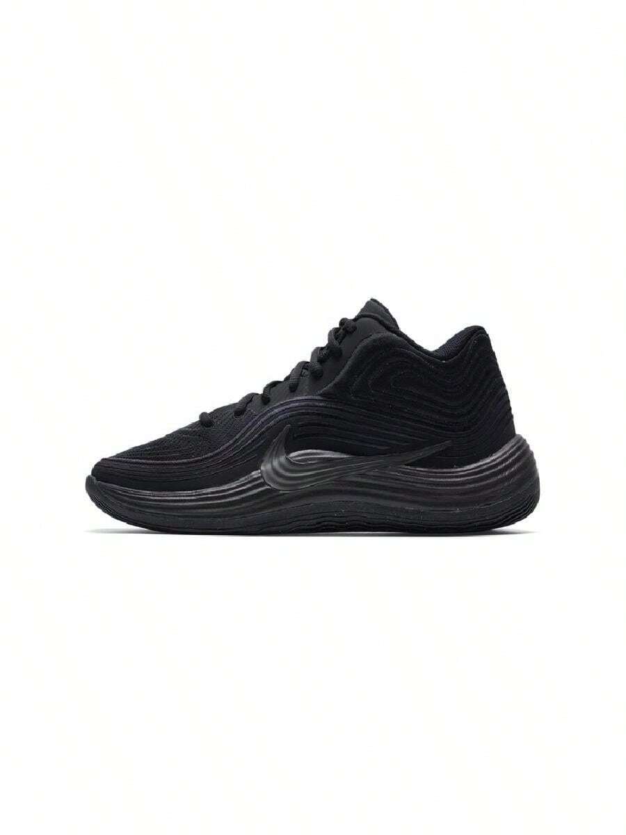 Men's Basketball Shoes NIKE PRECISION 8 MID 2026 Summer New Mid-Top Durable Performance Basketball Shoes IH1105-001 - Black - View 1