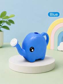 Elephant Shaped Compact Water Bottle Bathroom Toy, Flower Watering Can, Small Cartoon Cute Children's Bath Toy - Multicolor - View 16