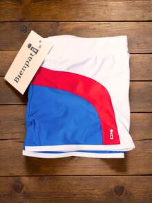 Bienpati Boxer Trunks - Canoe Model - Swimming - Sport - Gym - Fitness - Beachwear - Men's Fashion - Beach - Yoga - Men - Shorts - Trunks - 藍色 - 查看 5