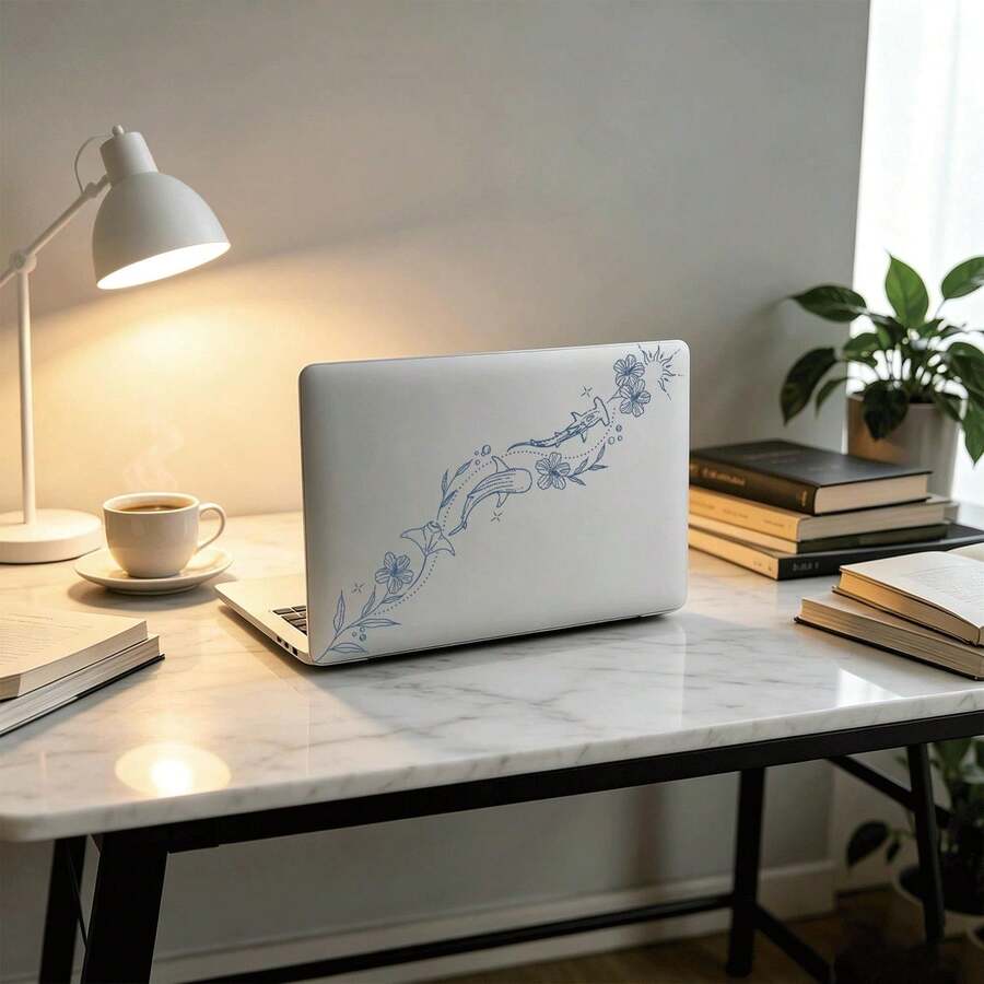 2 Pieces Translucent Matte Full Coverage Protective Case Compatible With MacBook, Ultra Slim Hard Plastic Anti-Fingerprint Laptop Cover Compatible With 13 Neo/13.3 Air/13.3 Pro/13.6Air/14.2 Pro/15Air/16.2Pro - View 1