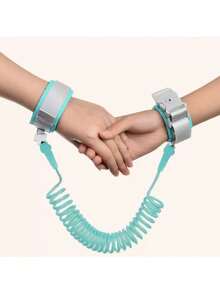 1 pieza Correa de muñeca para bebé con cierre de llave, pulsera de cuerda retráctil mejorada para niños - Azul - Ver 28