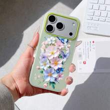 [24h Shipping From DE/FR/ES]Apple 11-17 Phone Case - Butterfly Floral Scene New Style 2026 Gel Case For IPhone 17 Pro Max/16 Pro/15/14 Plus Holiday Gifts 13 Supports Wireless Charging Comfortable To The Touch Compatible With Magsafe For Men And Women Phone Case Gift For Women Men Birthday Present - 1 Piece Of Picture Color - View 8