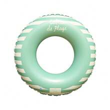 1pc Inflatable Swim Ring, PVC Retro Striped Swim Ring, Adult Inflatable Arm Float - Multiple Styles - View 13
