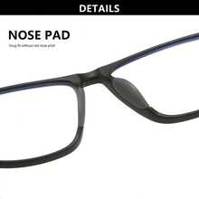 Paquete de 3 elegantes gafas de lectura rectangulares con cambio de color, unisex. - Gris + Rojo + Amarillo - Ver 8