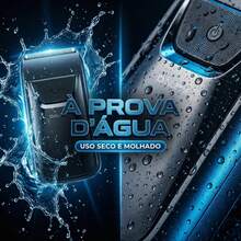Aparador Corporal Masculino Recarregavel Sem Fio A Prova Dagua Para Peito Costas Axilas Virilha Corpo Inteiro Maquina De Barbear E Acabamento Depilador De Pelos Masculino Portatil Para Viagem Uso Diario Kit Grooming Presente Masculino Com Capa Protetora - preto - Visão 4