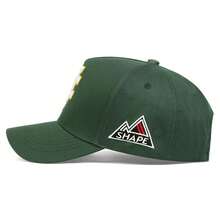1pc Men's UF Side SHAPE Trucker Hat, Personalized Letter Embroidery Baseball Cap, Street Fashion 5-Panel Hat, Outdoor Sun Protection Casual Cap For Spring/Autumn Travel, Beach Vacation - Multicolor - View 7