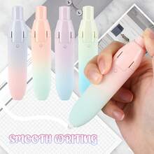 1pc Cute Correction Tape, 20ft Retractable White Smooth Pull-Out Pen, Convenient Instant Correction, Easy To Use, Beautiful Applicator Set, Replaceable Refill, Suitable For Students, School And Office Supplies, Easy To Use, Suitable For School Use, 4 Colors Available (Retractable) - Multicolor - View 6
