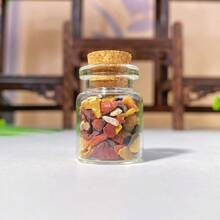 Random 1PC Multi-Material Chips Perfume Bottle, DIY Jewelry Creation, Natural Stone, Gemstone Jewelry, Glitter, Decoration - Multicolor - View 11
