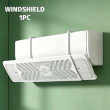 1pc Hook Design Easy Install Air Conditioner Deflector, Say Goodbye To Traditional Deflectors, Hook Design Is More Convenient, Prevent Direct Airflow, Good Deflection Effect, Easy To Use - Multicolor - View 13