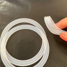 2入可重複使用矽膠密封圈 防漏墊圈 多功能家用密封墊圈 - 80x63x2.5mm - 查看 6
