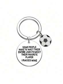 Soccer Pendant Keychain Backpack Strap Accessory, Cool Soccer Enthusiast Keychain - A - View 10
