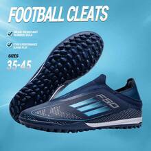 Men's Professional Soccer Shoes, Suitable For Indoor And Outdoor Wear - Royal Blue - View 3