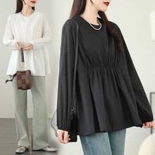 Women Tops - Blue - View 2