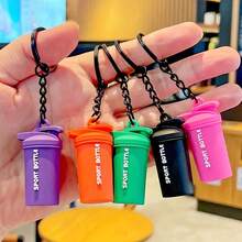 1/5pcs Sports Themed Shaker Bottle Shaped Keychain, Fitness Scene And Outdoor Leisure Keychain, Suitable For Matching Clothes, Bags And Car Keys, Perfect Gift Keychain, Couples Keychain, Holiday Gift, Party Favor - Sports Water Bottle - View 14