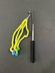 1pc Cat Teaser Wand With Bell Replaceable Hanging Tassel Pom-Pom Refill Indoor Cat Exercise Toy To Relieve Boredom & Stop Furniture Scratching Pet Supplies - Multicolor - View 7
