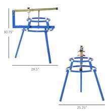 Motorcycle Tire Changing Stand Durable Steel Machine With Adjustable Bead Per And Leverage Handle For 16" - 24" Multi Size-XY2518 - C20-039 - View 3