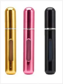 1pc/2pcs/3pcs 8ml Refillable Perfume Spray Bottles, Mini Atomizer Bottles, Pocket Size Fragrance Containers, Scent Pump Shells, Portable Vacuum Perfume Bottles, Suitable For Travel, Living Room, Bedroom, Bathroom Decor, Travel Accessories, Wedding, Party, Birthday, Gifts For Men, Mothers, Fathers, Friends, Happy New Year, Accessories, Fun Gifts - 8ml - View 55