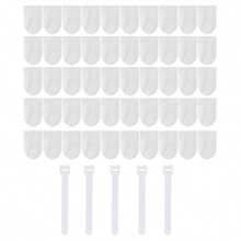 100pcs + 10pcs High Density Non-Woven Fabric Faucet Filter Bags, Anti-Splash Faucet Covers, Remove Scale Rust Sediment, Universal Replacement Kits For Kitchen And Bathroom Faucets, 50pcs + 5pcs Fixing Straps - View 1