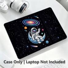 1件裝太空人UV印花筆電保護套，極簡輕量保護殼，適用於MacBook Air Pro 13.3 13.6 14.2 15.3 16.2英吋，適用於13英吋Neo筆電保護殼A3404型號 - 查看 7