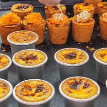 6pcs Multi-Size Cake Molds - Leak-Proof Aluminum Pudding Cups, Easy To Remove, Suitable For Egg Tarts, Cupcakes, Pudding, Perfect For Holiday Parties And Daily Baking | Round Cake Molds | Durable Baking Pans - Silver - View 7