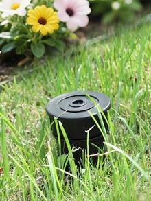 1件裝噴水器造型鑰匙隱藏盒，逼真防盜鑰匙收納盒，戶外花園庭院草坪防水鑰匙盒，可輕鬆插入花園草地，防水防腐蝕 - L - 查看 7