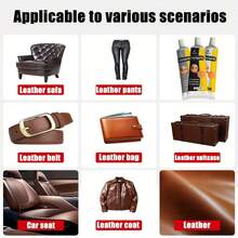 Lederreparaturkleber, starker Klebstoff für Lederschuhe, Sofas, Handschuhe, Gürtel, Taschen & Lederprodukte, Lederreparatur für Zuhause, langanhaltend flexible Verbindung, keine Risse, DIY-Lederhandwerk, Möbelrestaurierung, Geldbörse, Jacke, Stiefel, Tasche & tägliche Haushaltsreparatur - 2CJ-320 - Übersicht 12