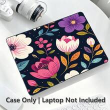 1件裝亮色花卉UV印花筆電保護套，簡約輕量保護殼，相容 MacBook Air Pro 13.3 13.6 14.2 15.3 16.2 吋，適用 13 吋 Neo 筆電保護殼 A3404 - 查看 7